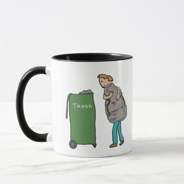 Take Out The Trash Mug (Left)