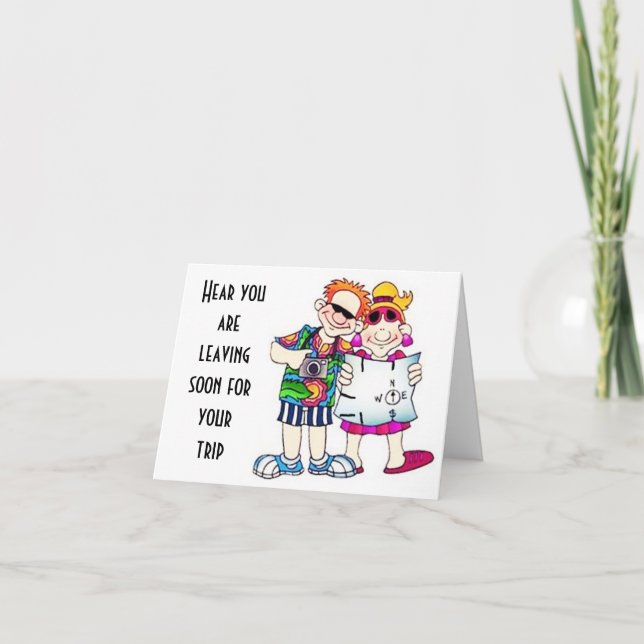 TAKE PICTURES HAVE GREAT VACATION CARD (Front)