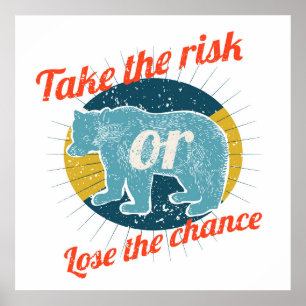 Take Risks Poster