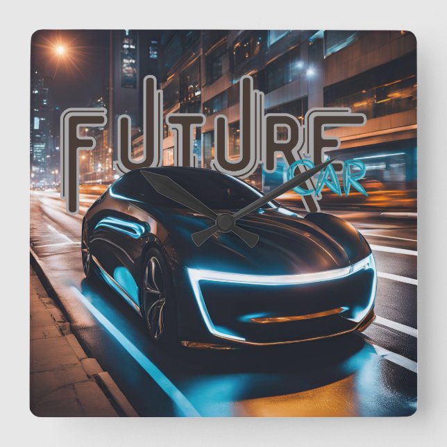 TAKE SQUARE WALL CLOCK (Front)