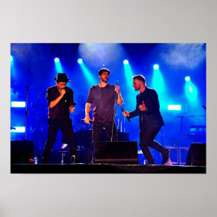 Take That Performing Live In Concert Poster