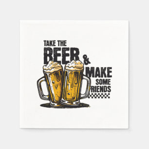 Take The Beer Napkin