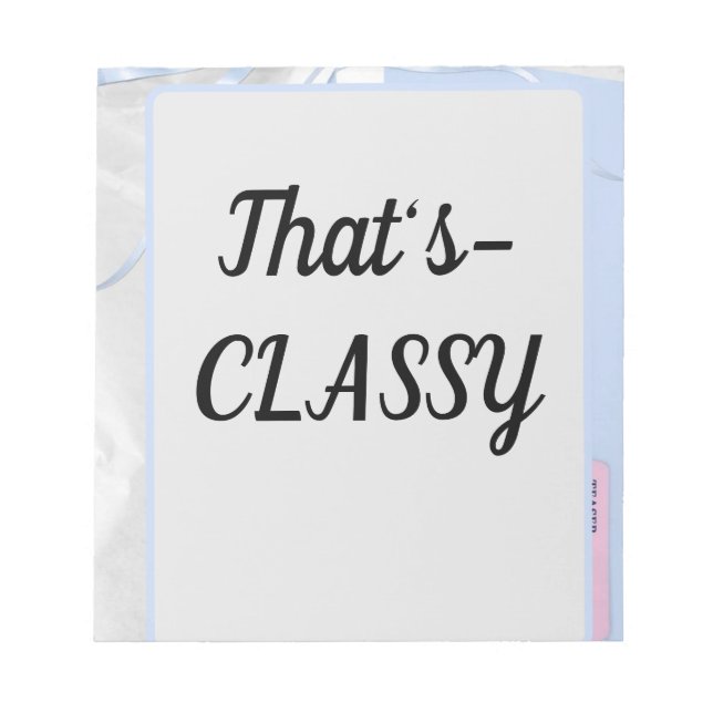 Take the best notes with this classy notebook (Front)