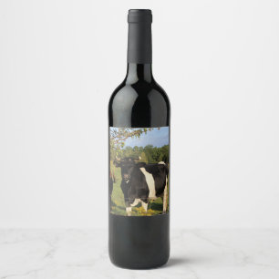 Take the Bull by the Horns Wine Label