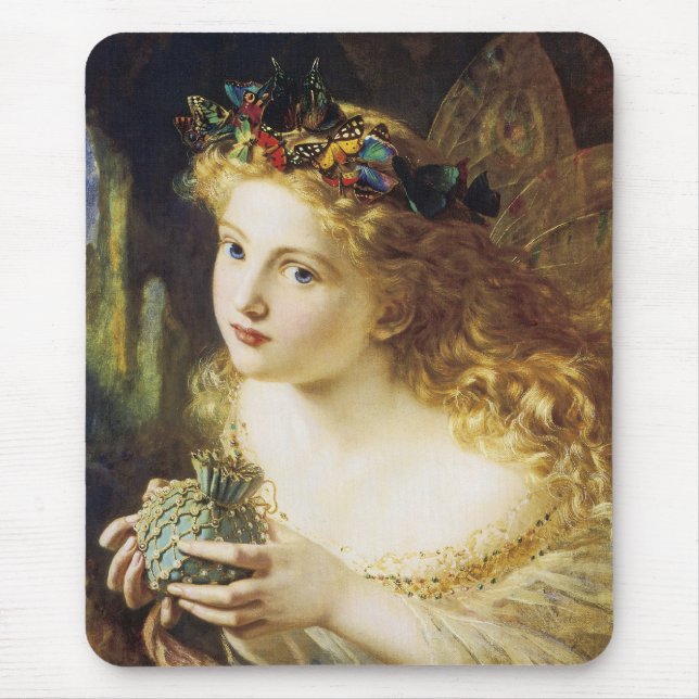 Take The Fair Face of Woman Mouse Pad (Front)