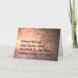 TAKE THE LEAP Greeting Card