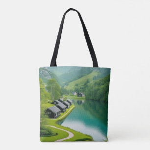 "Take the Mountains Wherever You Go – Scenic  Tote Bag