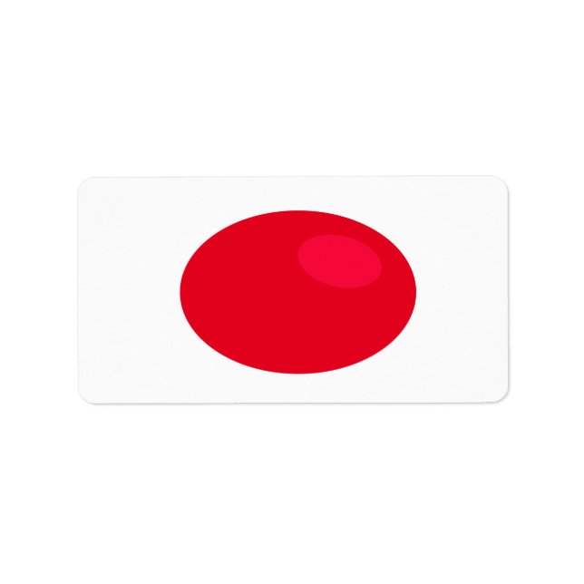 Take the RED pill Label (Front)