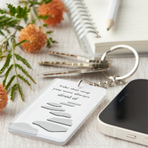 Take the Step Keychain