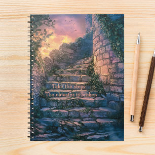 Take the Steps - 12 step recovery  Notebook
