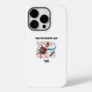 Take The Synaptic Leap Think Neuron Synapse iPhone 14 Pro Case