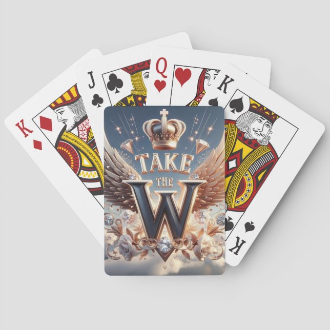 Take The W Playing Cards (Back)
