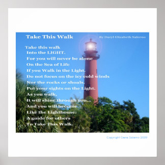 Take this Walk Poster