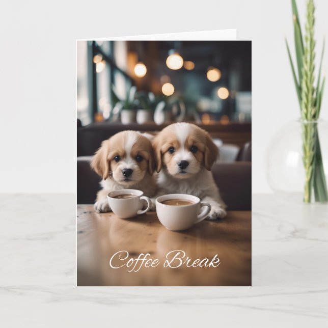 Take time with friends - blank inside card (Front)