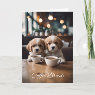 Take time with friends - blank inside card