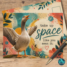 Take Up Space Like You Mean It Inspirational