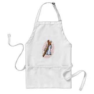 Take up your cross Jesus Standard Apron