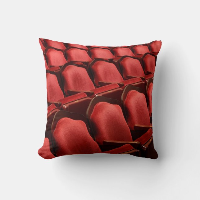take your seat throw pillow (Front)