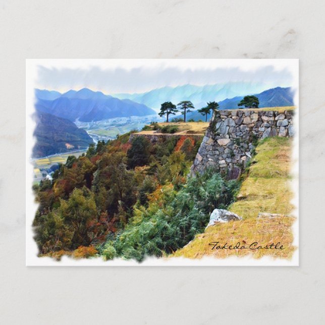 Takeda Castle ポストカード Postcard (Front)