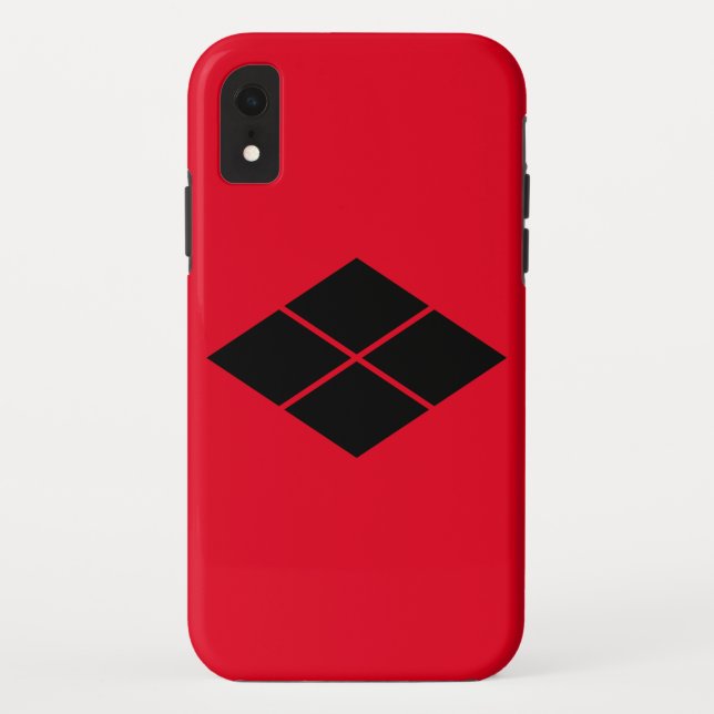 Takeda kamon Japanese samurai clan Case-Mate iPhone Case (Back)
