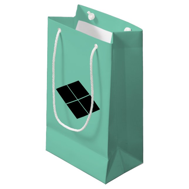 Takeda rhombus small gift bag (Front Angled)