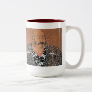 Takeda Shingen Two-Tone Coffee Mug