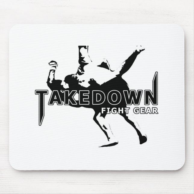 TakeDown Fight Gear Mouse Pad (Front)