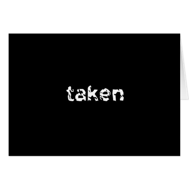 Taken (Front Horizontal)
