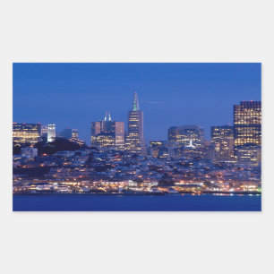 Taken from the roof of the prison on Alcatraz Sticker