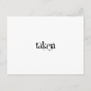 Taken Postcard