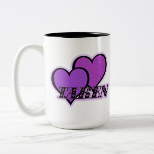 Taken Purple Hearts Coffee Mug