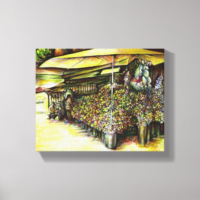 Taken the Possession of Optices Canvas Print (Front)