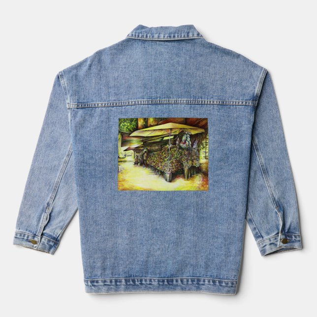 Taken the Possession of Optices Denim Jacket (Back)