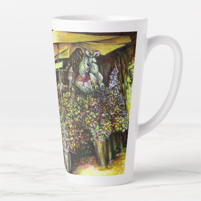 Taken the Possession of Optices Latte Mug (Right)