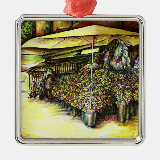 Taken the Possession of Optices Metal Ornament (Front)