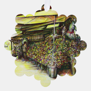 Taken the Possession of Optices Ornament Card