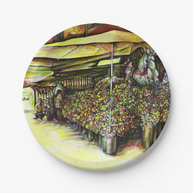 Taken the Possession of Optices Paper Plate (Front)