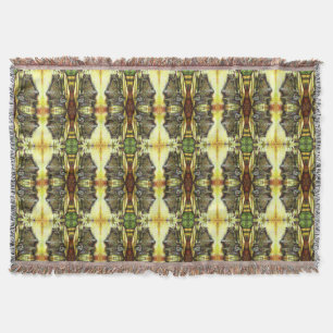 Taken the Possession of Optices Throw Blanket