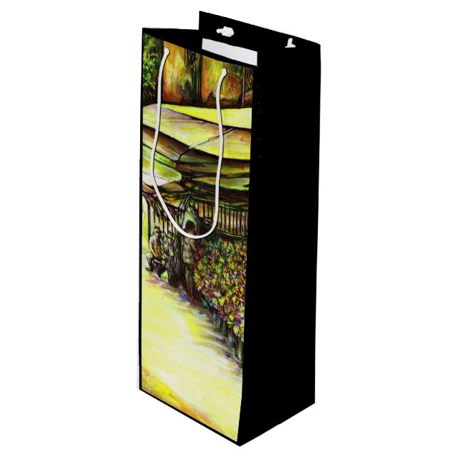 Taken the Possession of Optices Wine Gift Bag (Front Angled)