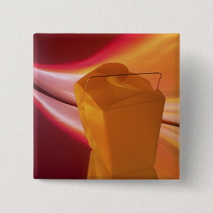 Takeout Reflections 2 Inch Square Button