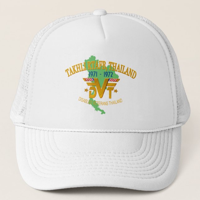 Takhli RTAFB, casquette de camionneur de la (Devant)
