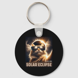 Taking A Selfie With Solar 2024 Eclipse Wearing Gl Keychain