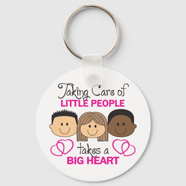 Taking Care Keychain (Front)
