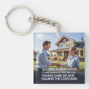 Taking Care Of And Valuing The Customer Keychain