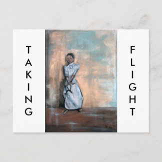 "Taking Flight":  Horizontal Postcard
