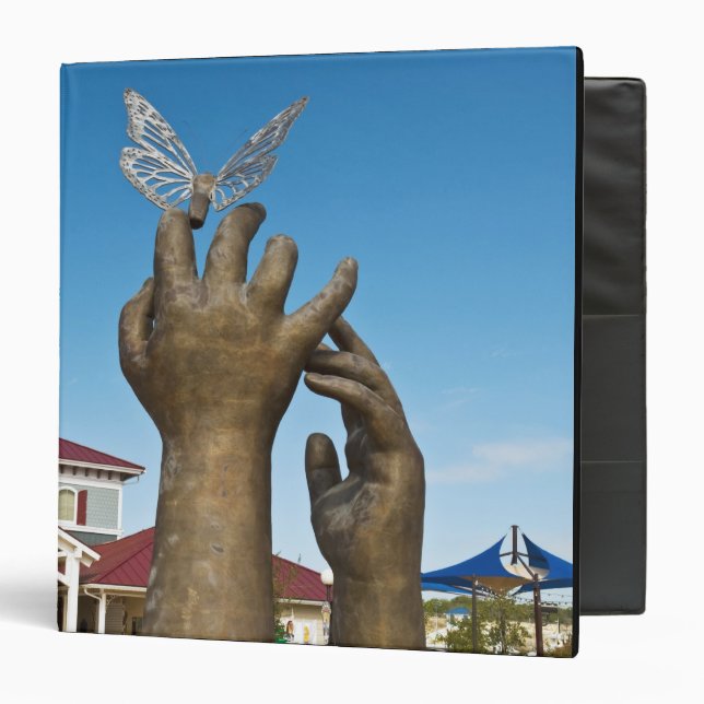 Taking Flight sculpture Binder (Front/Inside)