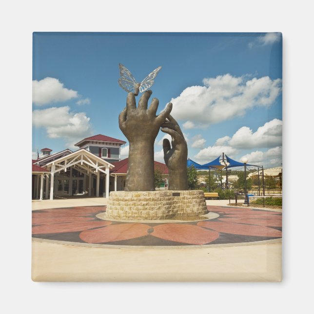 Taking Flight sculpture Magnet (Front)