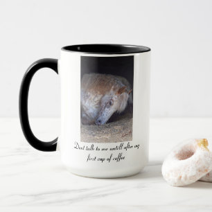 Taking it easy left handed mug