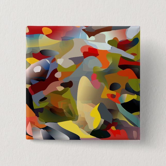 'taking liberties' - 2" Square Button (Front)