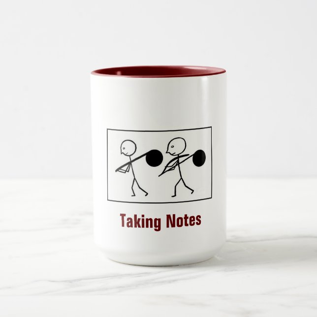 Taking Notes: Coffee Mug (Center)